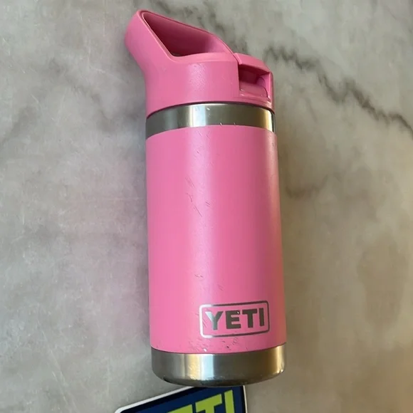 YETI RAMBLER JR. 12 OZ KIDS WATER BOTTLE PINK - Picture 5 of 16